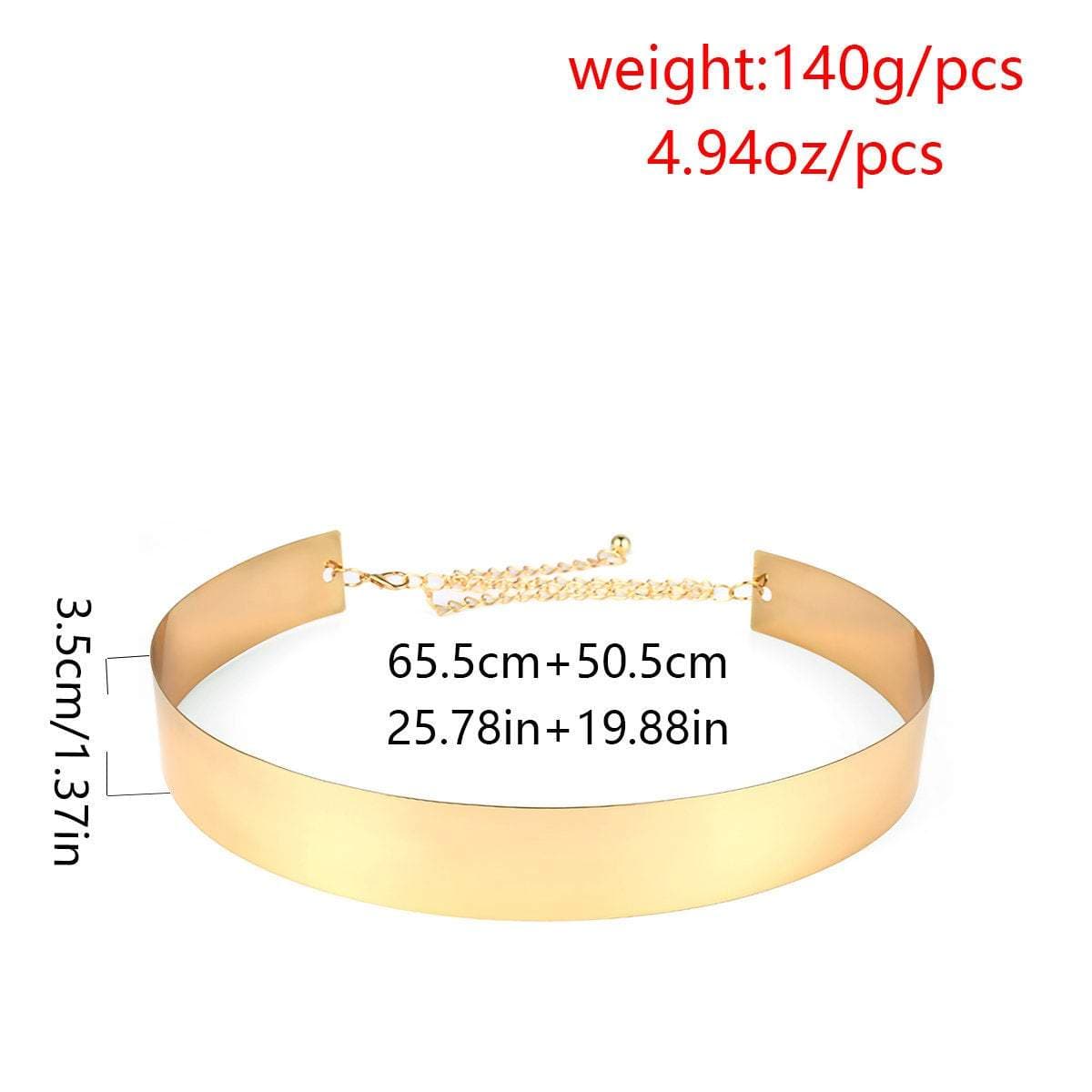 Gold Stylish Girls Ladies Women Skinny Waist Belt - ArtGalleryZen