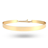 Thumbnail for Gold Tone Stylish Waist Belt - Minimalist Skinny Belly Belt - I DO Wedding Sash - ArtGalleryZen