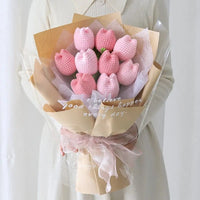 Thumbnail for Handmade Crochet Tulip Flower - ArtGalleryZen