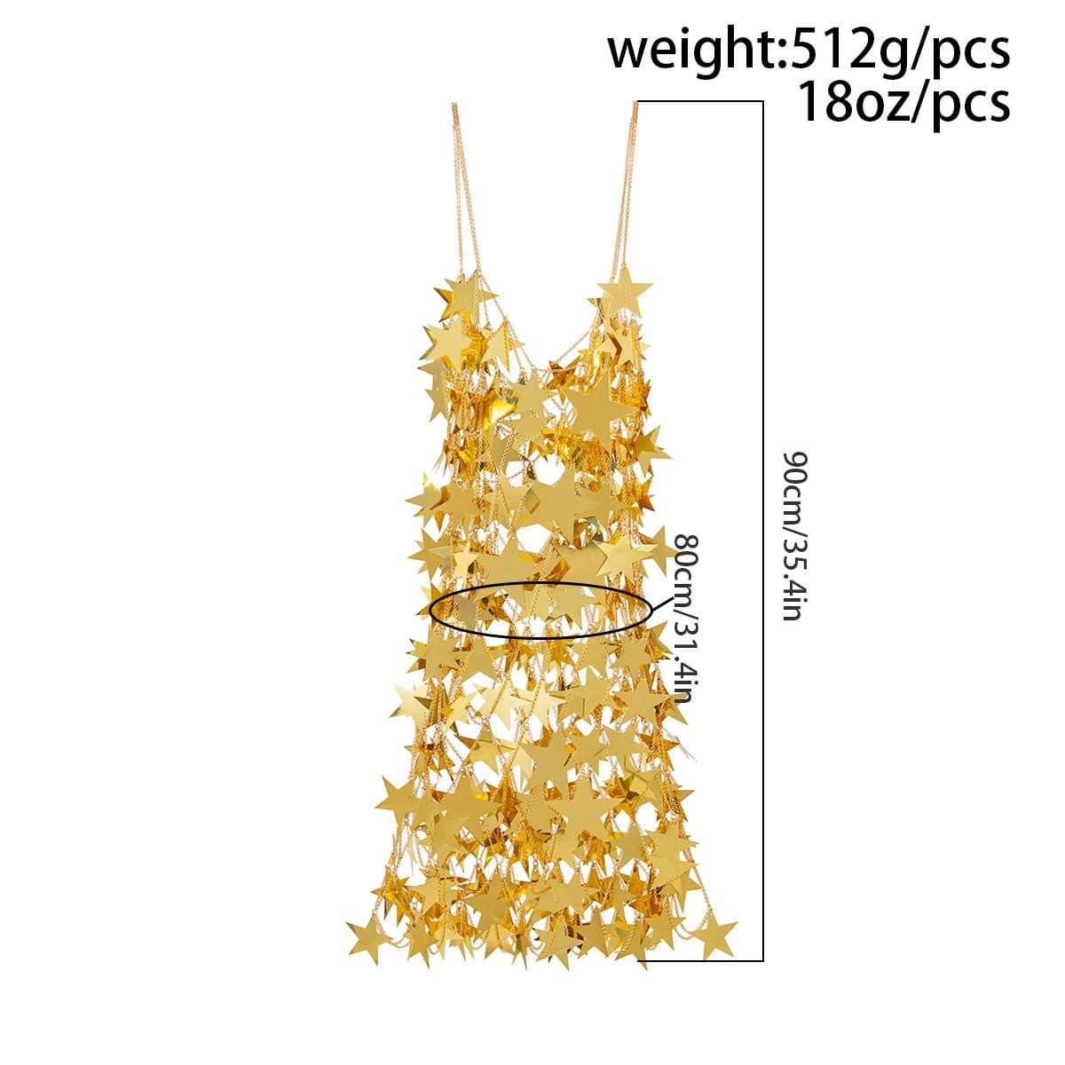 Handmade Gold Silver Tone Glitter Star Sequins Patchwork Mini Dress - ArtGalleryZen