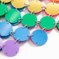 Thumbnail for Handmade Rainbow Glitter Sequins Sleeveless Tank Top - ArtGalleryZen