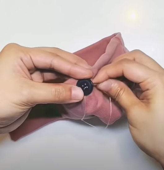 Headband with Buttons for Face Mask Holder - Yoga Sports Workout Turban Headwrap for Doctors Women Men - ArtGalleryZen