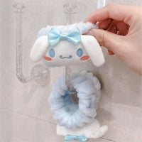 Thumbnail for Kawaii 2 Pieces Face Washing Anti-Wet Plush Wristband Hairband Set - ArtGalleryZen