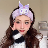 Thumbnail for Kawaii Spa Makeup Face Wash Plush Headband - ArtGalleryZen