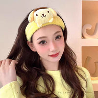 Thumbnail for Kawaii Spa Makeup Face Wash Plush Headband - ArtGalleryZen