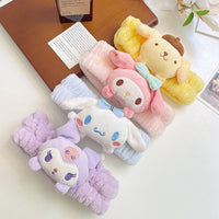 Thumbnail for Kawaii Spa Makeup Face Wash Plush Headband - ArtGalleryZen