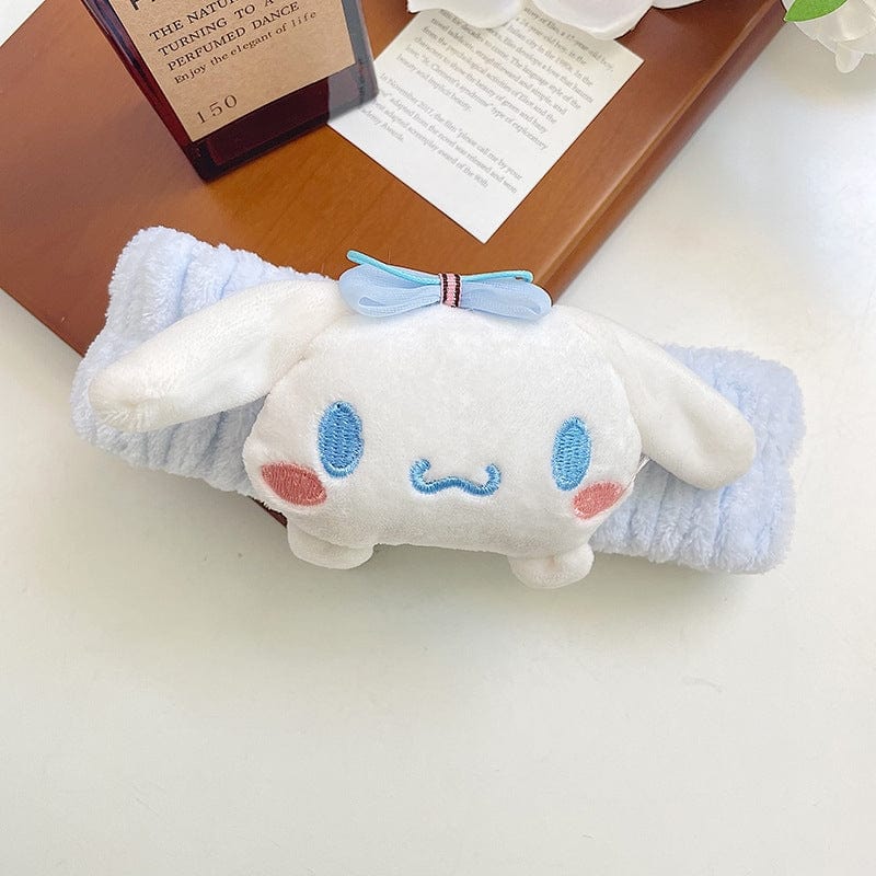 Kawaii Spa Makeup Face Wash Plush Headband - ArtGalleryZen