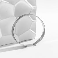 Thumbnail for Minimalist Hammered Upper Arm Cuff - ArtGalleryZen