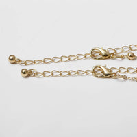 Thumbnail for Multi-layer Gold Silver Tone Beaded Long Chain Rhinestone Inlaid Dragon Pendant Choker Necklace Set - ArtGalleryZen
