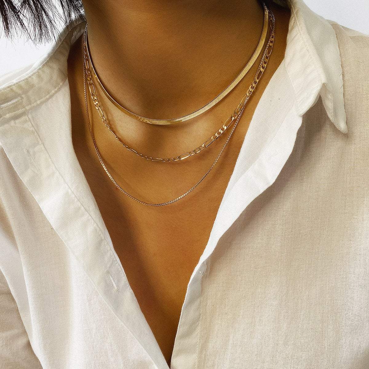 Dainty Gold Chain, Gold Layering Chain, Gold Chain Choker, Thin Chain  Necklace, Delicate Gold Chain, Simple Chain Necklace, Gold Link Chain 