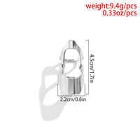 Thumbnail for Punk Style Armour Bendable Double Knuckle Ring - ArtGalleryZen