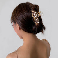 Thumbnail for Trendy Hollow Butterfly Claw Clip Hair Clip - ArtGalleryZen