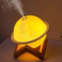 3D Moon Air Humidifier Night Light - ArtGalleryZen