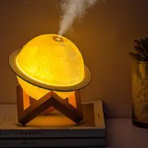 3D Moon Air Humidifier Night Light - ArtGalleryZen
