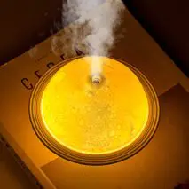 3D Moon Air Humidifier Night Light - ArtGalleryZen
