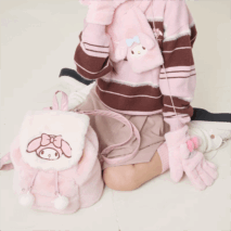 Authentic Sanrio Characters Plush Backpack - ArtGalleryZen