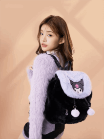 Authentic Sanrio Characters Plush Backpack - ArtGalleryZen