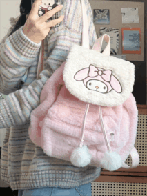 Authentic Sanrio Characters Plush Backpack - ArtGalleryZen