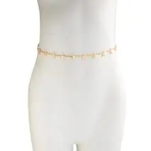 Bohemia Gold Silver Tone Starfish Waist Chain - ArtGalleryZen