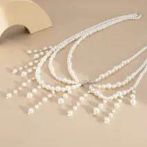 Bohemia Layered Pearl Tassel Waist Chain - ArtGalleryZen