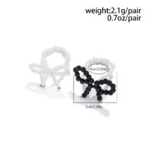 Boho 2Pcs Pearl Beaded Bowknot Ring Set - ArtGalleryZen