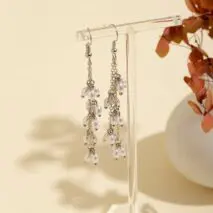 Boho Newly Dangling Pearl Tassel Earrings - ArtGalleryZen