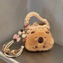 Capybara Plush Coin Purse Earphone Case - ArtGalleryZen