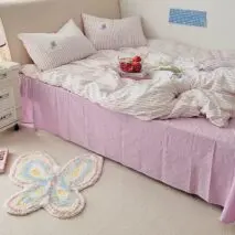Chic Butterfly Dream Plush Rug Carpet - ArtGalleryZen