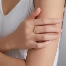 Chic CZ Inlaid Adjustable Snake Ring - ArtGalleryZen
