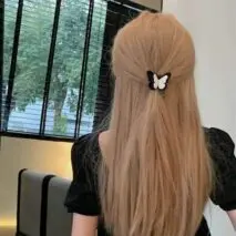 Chic Duo Butterfly Hair Clip - ArtGalleryZen
