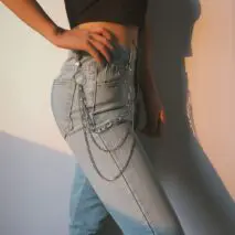 Chic Hip Hop Punk Trousers Chain - Punk Style Wallet Belt Chain - Hipster Jeans Pant Chain - Hip Hop Jewelry Waist Chain - ArtGalleryZen