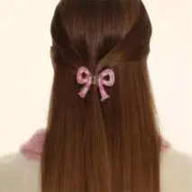 Chic Knitting Wool Woven Ribbon Hair Clip - ArtGalleryZen