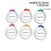 Chic Layered Flower Polymer Clay Beaded Friendship Bracelet Set - ArtGalleryZen