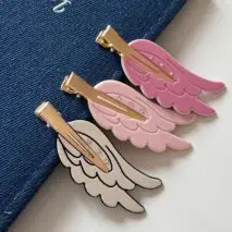 Chic Rhinestone Angel Wing Hair Clip - ArtGalleryZen