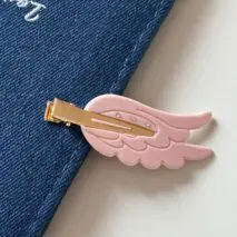 Chic Rhinestone Angel Wing Hair Clip - ArtGalleryZen