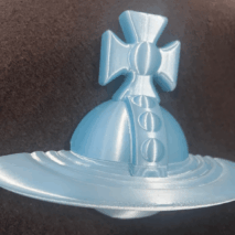 Chic Saturn Planet 3D Printed AirPods Earphone Case - ArtGalleryZen