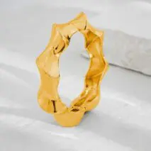Chic Silver Tone Glossy Twisted Bangle Bracelet - ArtGalleryZen