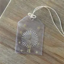 Chic Transparent Amulet Kpop Keychain Photocard Holder - ArtGalleryZen