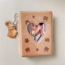 Cute Bear Cat Bunny Kpop 3 Inch Mini Photocard Album - ArtGalleryZen