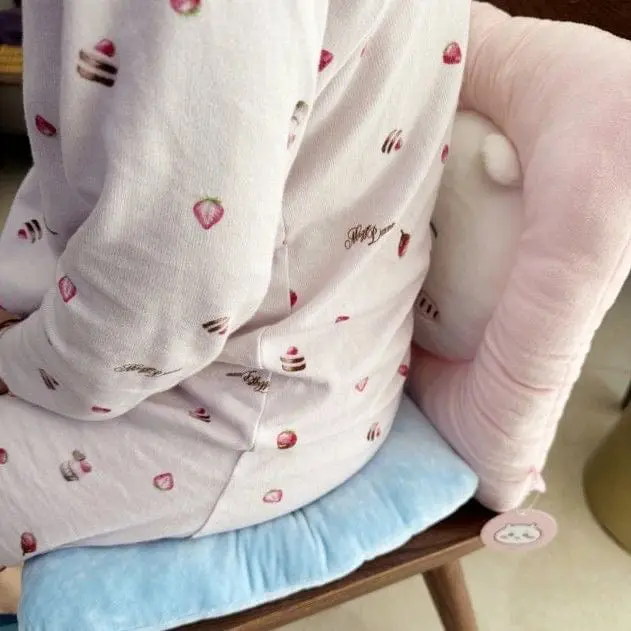 Cute Chiikawa Usagi Hachiware Flower Plush Cushion - ArtGalleryZen