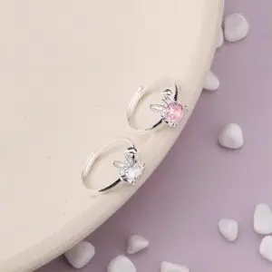 Cute Crystal Rabbit Ring - ArtGalleryZen