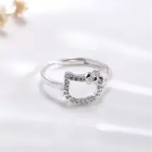 Cute Hello Kitty Ring - ArtGalleryZen
