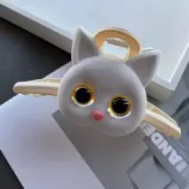 Cute Kitten Acrylic Hair Claw Hair Clip - ArtGalleryZen