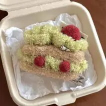 Cute Plush Cherry Cream Dessert  Hair Clip - ArtGalleryZen