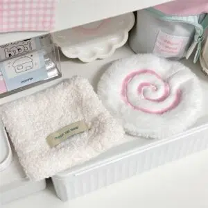 Cute Plush Narutomaki Square Plush Coaster - ArtGalleryZen