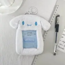Cute Plush Sanrio Kpop Keychain Photocard Holder - ArtGalleryZen