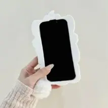 Cute Sanrio Marie Kitten Silicone iPhone Case With Plush Accessories - ArtGalleryZen