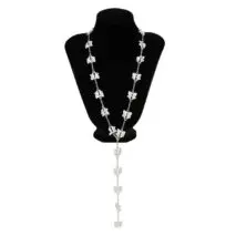 Elegant Bowknot Y Necklace - ArtGalleryZen