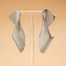 Geometric Chunky Irregular Twisted Dangle Earrings - ArtGalleryZen