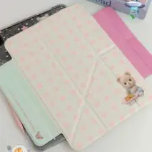 Glitter Sylvanian Families Magnetic Detachable iPad Case - ArtGalleryZen
